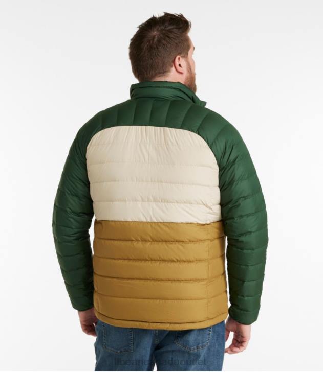 Outerwear Fatigue Green/Deep Balsam H8XZ5133 Down Jacket Men L.L.Bean