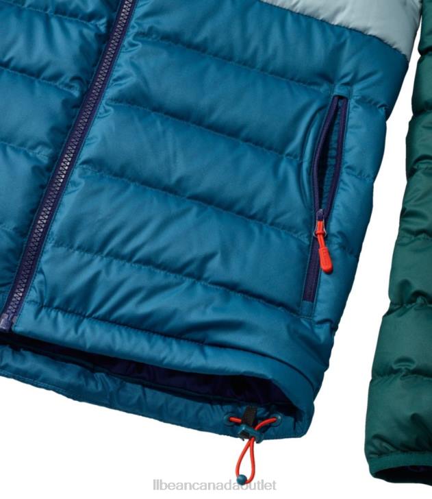 Outerwear Fatigue Green/Deep Balsam H8XZ5133 Down Jacket Men L.L.Bean
