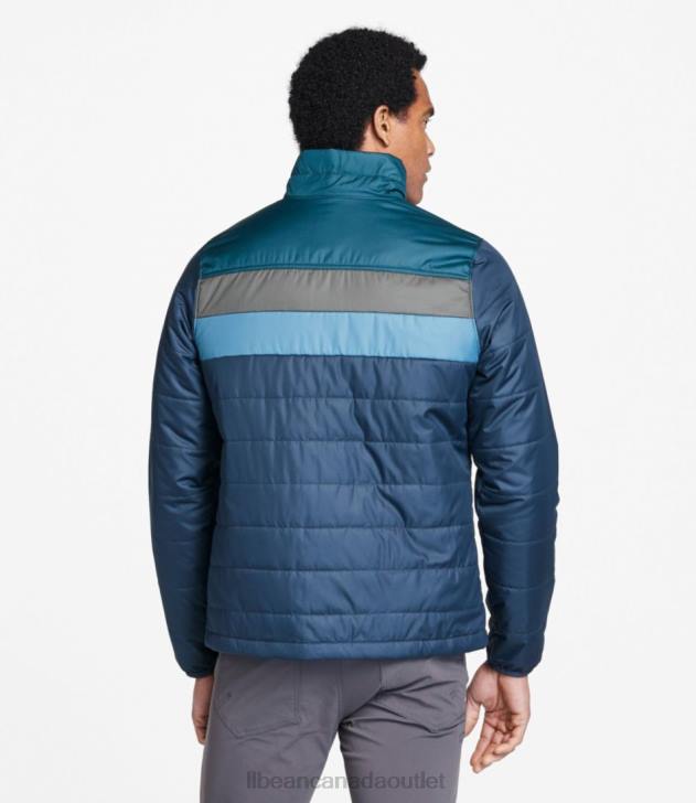 Outerwear Forest Gray/Carbon Navy H8XZ4970 Mountain Classic Puffer Jacket Men L.L.Bean