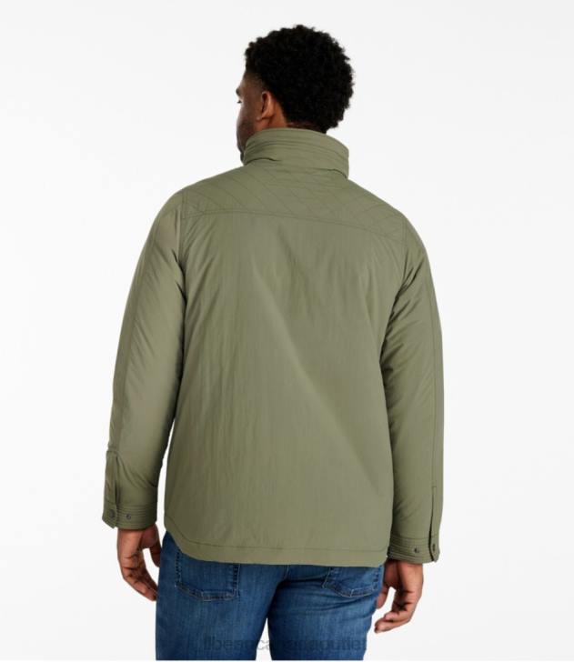 Outerwear Fossil Brown H8XZ5029 Insulated Travel Jacket Men L.L.Bean