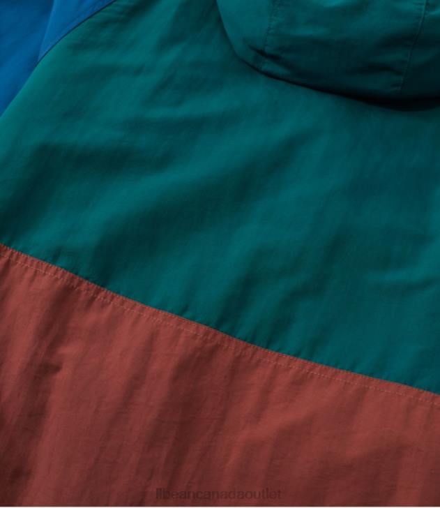 Outerwear Gunmetal Gray/Burgundy H8XZ3442 Mountain Classic Insulated Anorak Men L.L.Bean