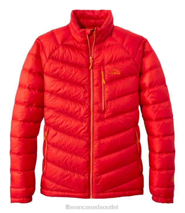 Outerwear Vibrant Red H8XZ7018 Ultralight 850 Down Jacket Men L.L.Bean