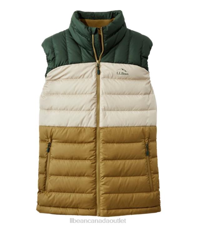 Outerwear Fatigue Green/Deep Balsam H8XZ639 Down Vest Men L.L.Bean