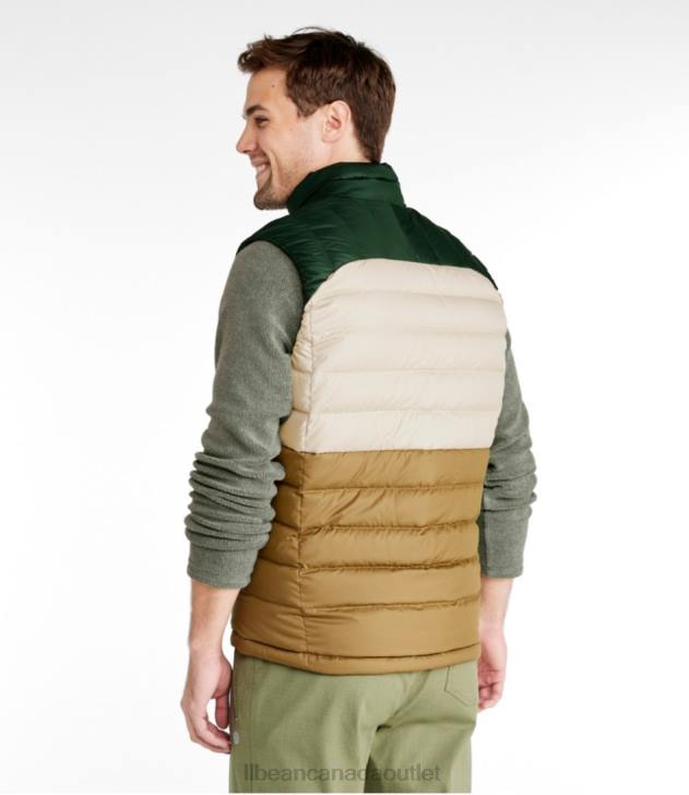 Outerwear Fatigue Green/Deep Balsam H8XZ639 Down Vest Men L.L.Bean