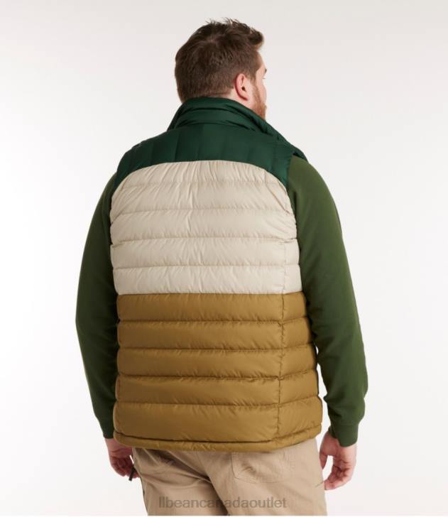 Outerwear Fatigue Green/Deep Balsam H8XZ639 Down Vest Men L.L.Bean