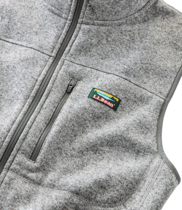 Outerwear Light Mahogany H8XZ6568 Sweater Fleece Vest Men L.L.Bean