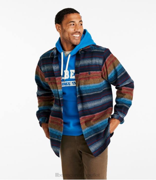 Clothing Barley Multi H8XZ3556 Chamois Shirt Men L.L.Bean