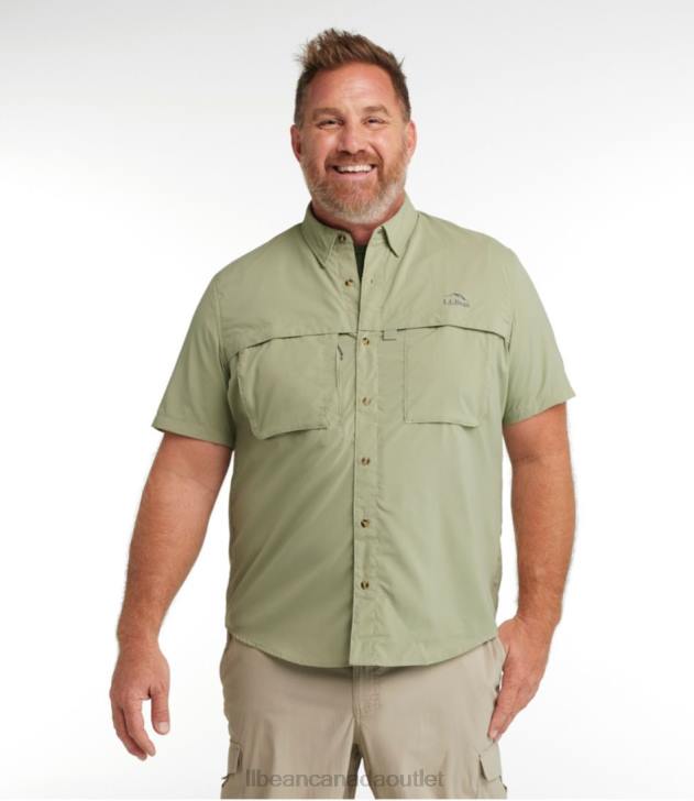 Clothing Dusty Sage H8XZ6949 Tropicwear Shirt Men L.L.Bean