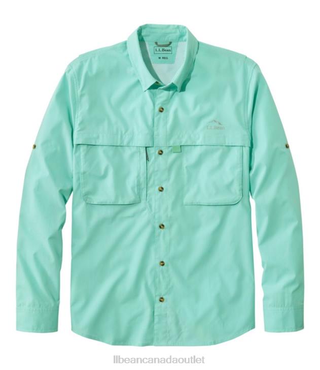 Clothing Faded Jade H8XZ4744 Tropicwear Shirt Men L.L.Bean
