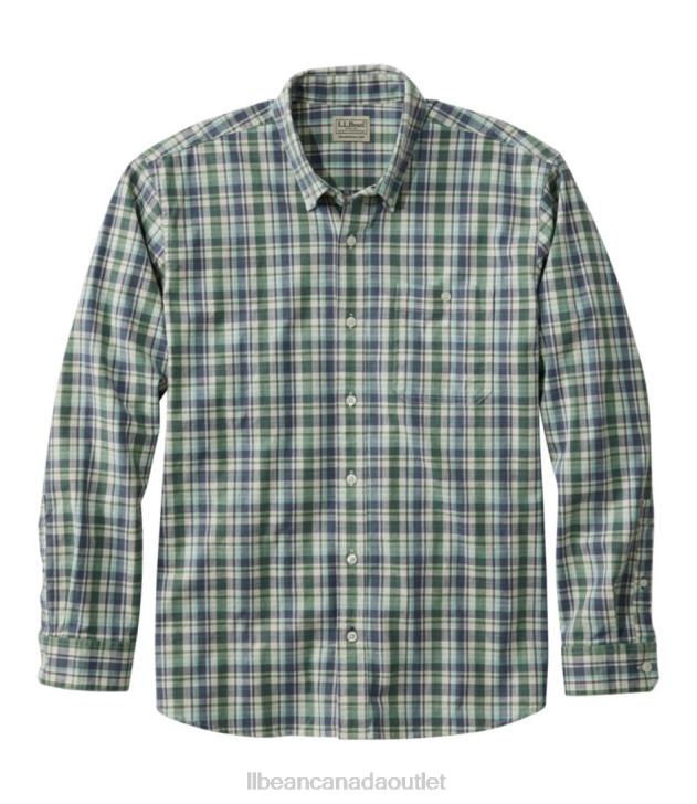 Clothing Light Everglade H8XZ379 Comfort Stretch Chambray Shirt Men L.L.Bean