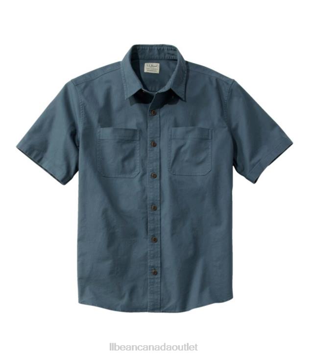 Clothing Rangeley Blue H8XZ6939 BeanFlex Twill Shirt Men L.L.Bean