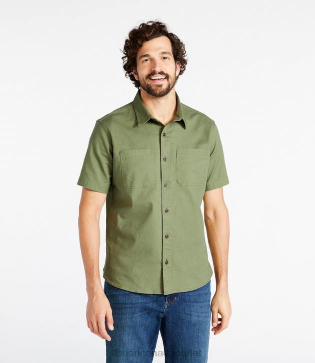 Clothing Sea Pine H8XZ3116 BeanFlex Twill Shirt Men L.L.Bean