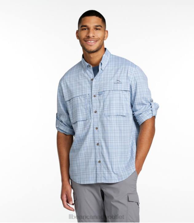 Clothing Surf Blue H8XZ4013 Tropicwear Shirt Men L.L.Bean