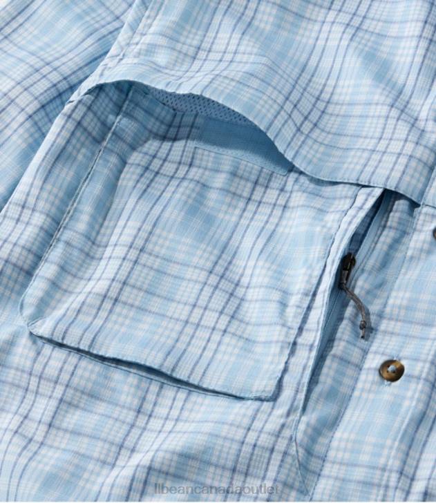 Clothing Surf Blue H8XZ4013 Tropicwear Shirt Men L.L.Bean