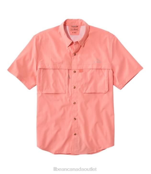 Clothing Warm Coral H8XZ259 Tropicwear Shirt Men L.L.Bean