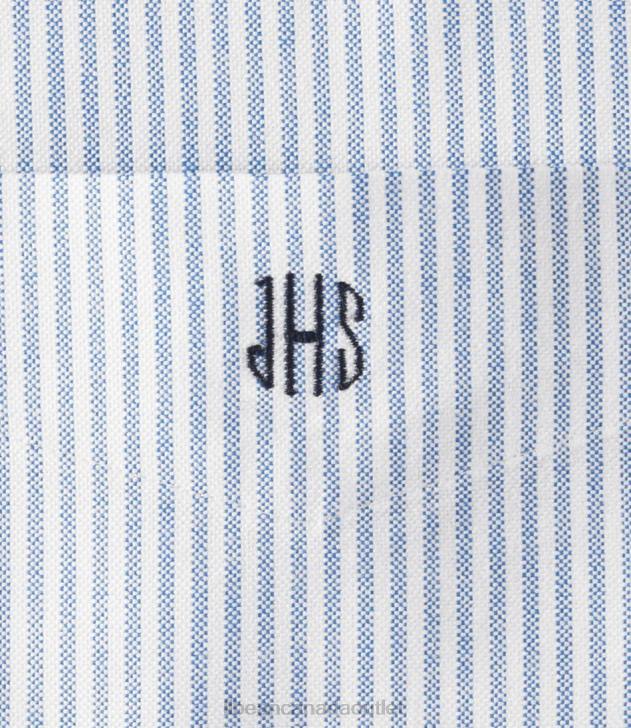 Clothing Arctic Blue H8XZ3511 Wrinkle-Free Classic Oxford Cloth Shirt Men L.L.Bean