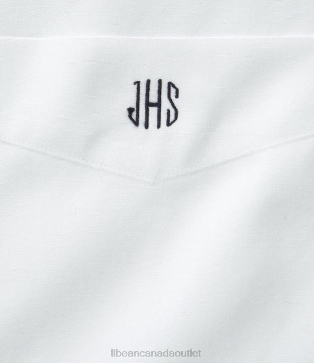 Clothing Blue H8XZ727 Wrinkle-Free Pinpoint Oxford Cloth Shirt Men L.L.Bean