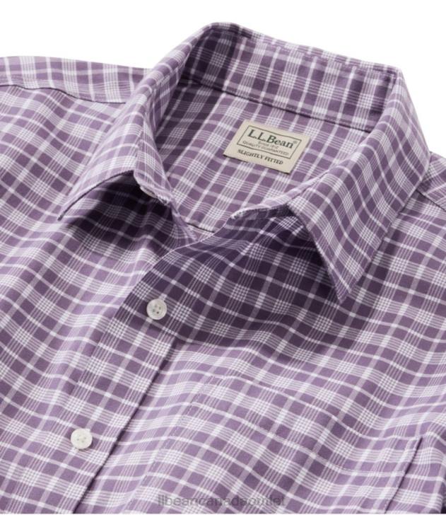 Clothing Peak Orange H8XZ6960 Wrinkle-Free Ultrasoft Brushed Cotton Shirt Men L.L.Bean