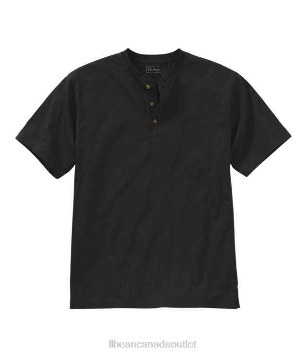 Clothing Black H8XZ6899 Carefree Unshrinkable Tee Men L.L.Bean