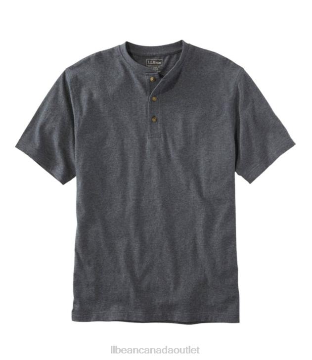 Clothing Charcoal Heather H8XZ2981 Carefree Unshrinkable Tee Men L.L.Bean