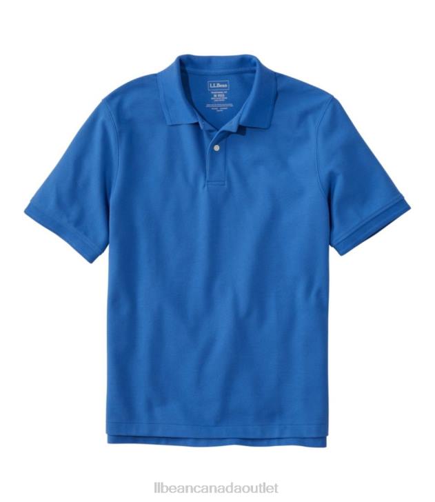 Clothing Deep Sapphire H8XZ6407 Premium Polo Banded Men L.L.Bean x Double L
