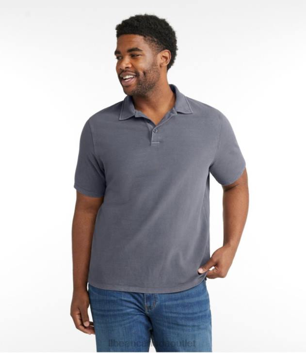 Clothing Rangeley Blue H8XZ4740 BeanBuilt Pique Polo Shirt Men L.L.Bean