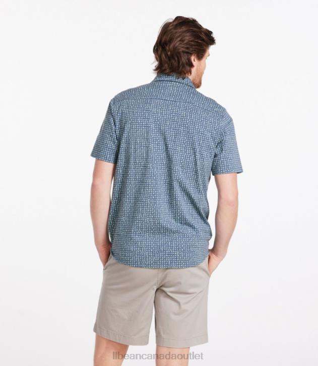 Clothing Warm Coral Fish H8XZ3493 Lakewashed Organic Cotton Button-Front Shirt Men L.L.Bean