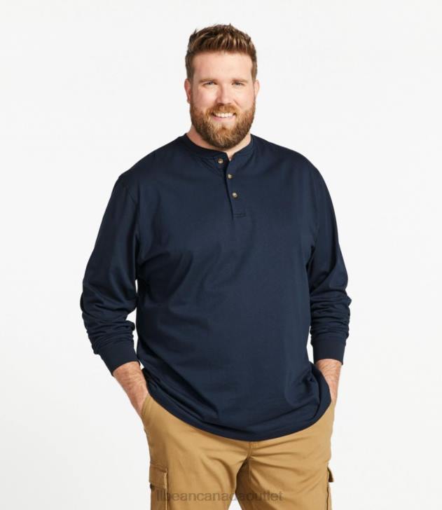 Clothing Black H8XZ6918 Carefree Unshrinkable Tee Men L.L.Bean