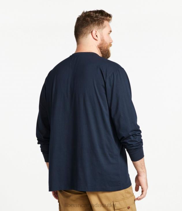 Clothing Black H8XZ6918 Carefree Unshrinkable Tee Men L.L.Bean