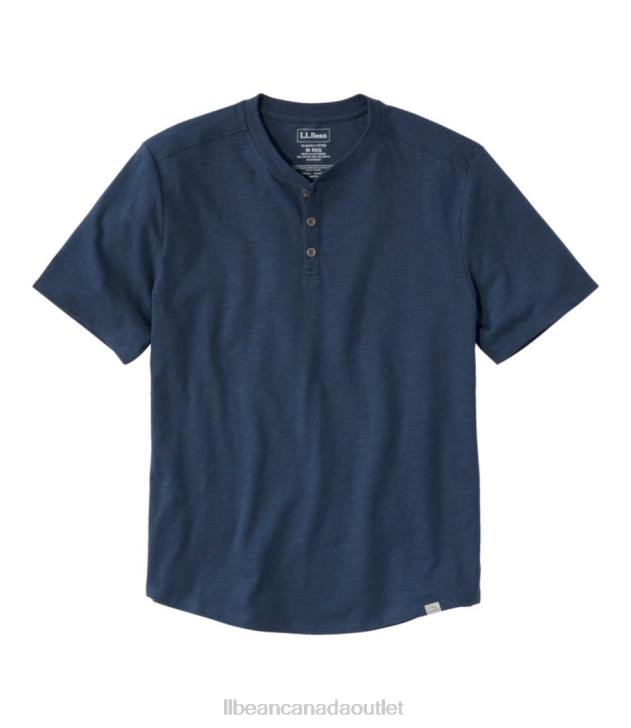 Clothing Nautical Navy H8XZ3238 Explorer Slub Tee Men L.L.Bean