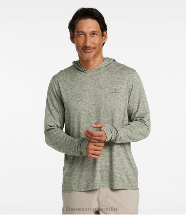 Clothing Silver Birch H8XZ4849 Insect Shield Pro Knit Hoodie Men L.L.Bean