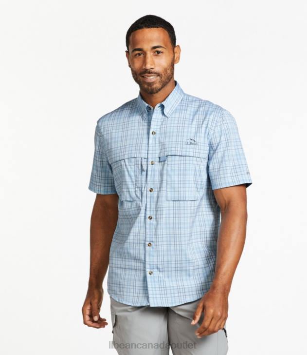 Clothing Surf Blue H8XZ1535 Tropicwear Shirt Men L.L.Bean