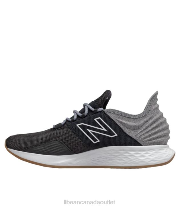 Footwear Black/Light Aluminum H8XZ1124 New Balance Fresh Foam Roav Tee Shirt Running Shoes Men L.L.Bean