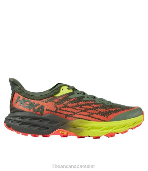 Footwear Thyme/Fiesta H8XZ1193 HOKA Speedgoat 5 Trail Running Shoes Men L.L.Bean