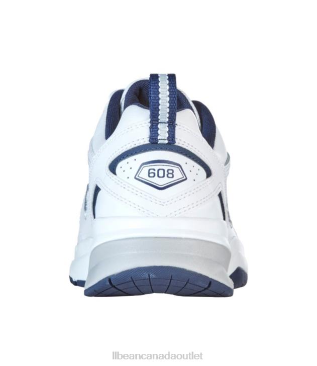 Footwear White/Navy H8XZ1090 New Balance 608v5 Leather Men L.L.Bean