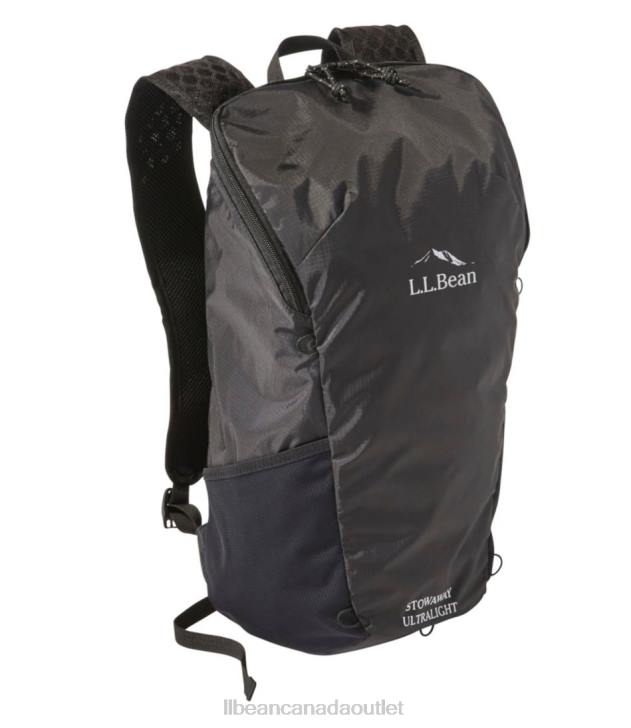 Outdoor Equipment Black H8XZ5226 Stowaway Ultralight Day Pack Unisex L.L.Bean