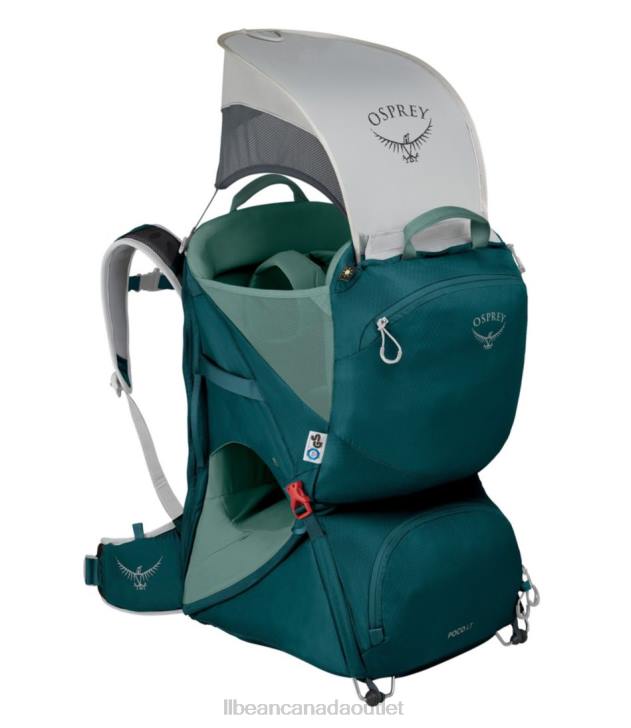 Outdoor Equipment Deep Teal H8XZ1369 Osprey Poco LT Child Carrier Pack Unisex L.L.Bean