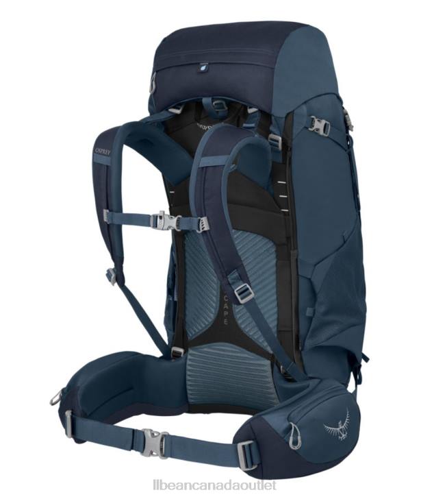 Outdoor Equipment Muted Space Blue H8XZ1662 Osprey Volt 65 Multiday Backpack Unisex L.L.Bean