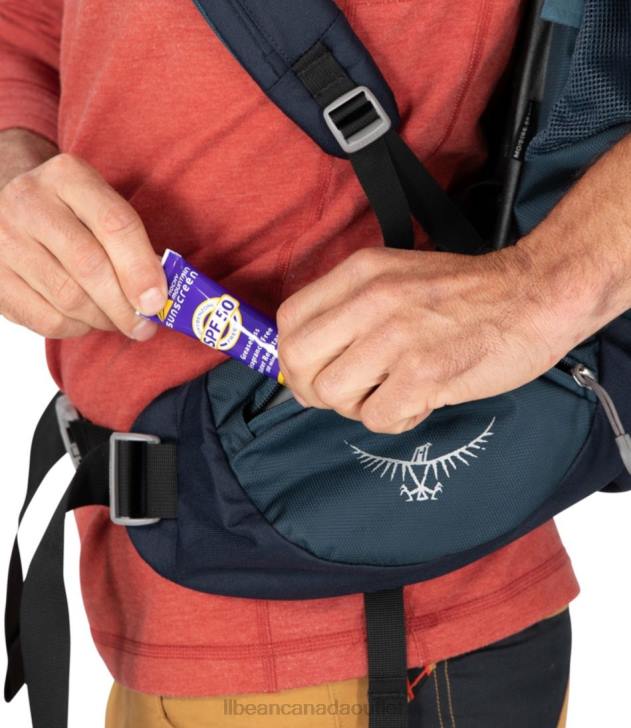 Outdoor Equipment Muted Space Blue H8XZ1662 Osprey Volt 65 Multiday Backpack Unisex L.L.Bean