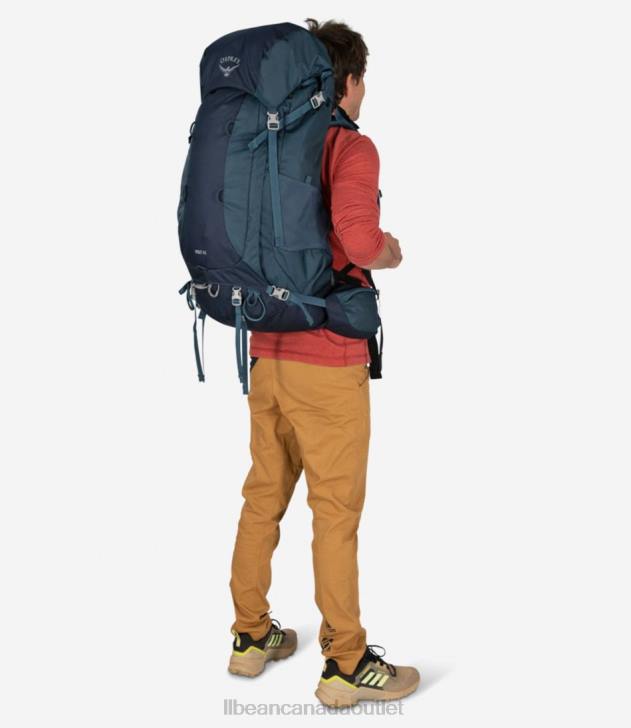 Outdoor Equipment Muted Space Blue H8XZ1662 Osprey Volt 65 Multiday Backpack Unisex L.L.Bean