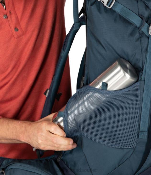 Outdoor Equipment Muted Space Blue H8XZ1662 Osprey Volt 65 Multiday Backpack Unisex L.L.Bean