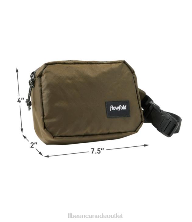 Outdoor Equipment Black H8XZ5292 Flowfold Explorer Fanny Pack Unisex L.L.Bean