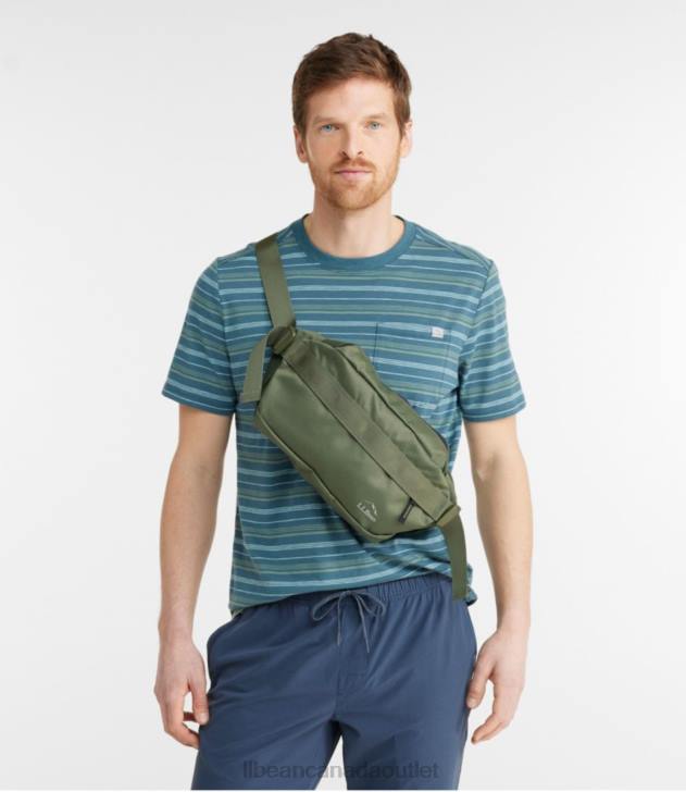 Outdoor Equipment Carbon Navy/Toffee H8XZ1650 Athleisure Sling Pack Unisex L.L.Bean