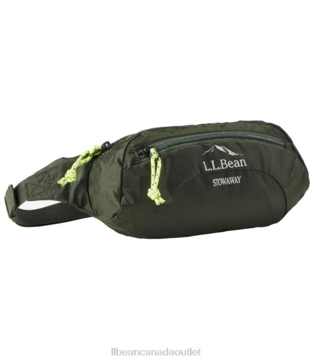 Outdoor Equipment Deep Loden H8XZ7069 Stowaway Hip Pack Unisex L.L.Bean