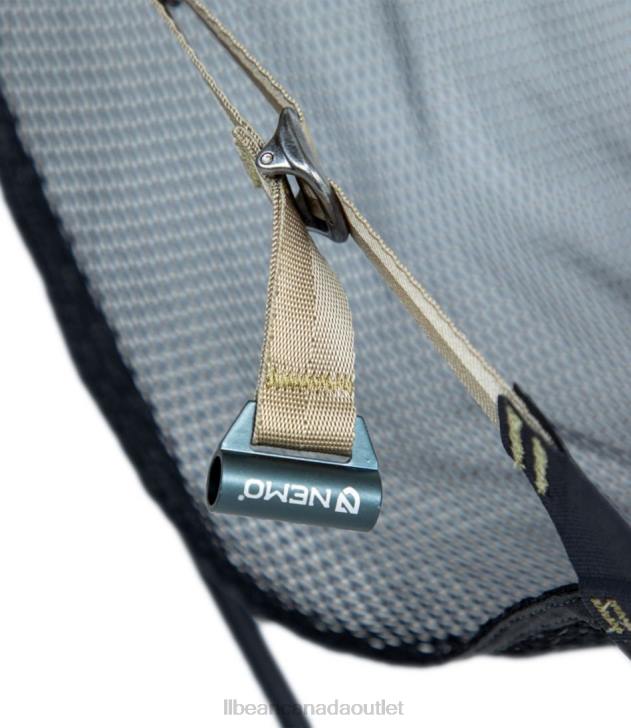 Camping Furniture Black Pearl H8XZ1618 Nemo Moonlite Reclining Camp Chair Unisex L.L.Bean