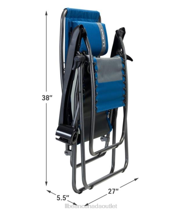 Camping Furniture Marine Blue H8XZ1386 Camp Comfort II Recliner Unisex L.L.Bean