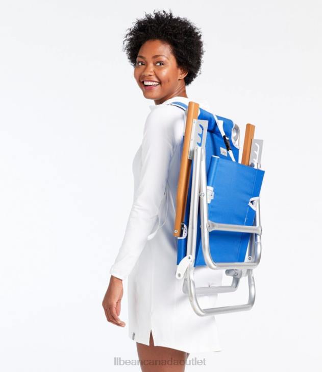 Camping Furniture Ocean Blue H8XZ1325 Backpack Beach Chair Unisex L.L.Bean