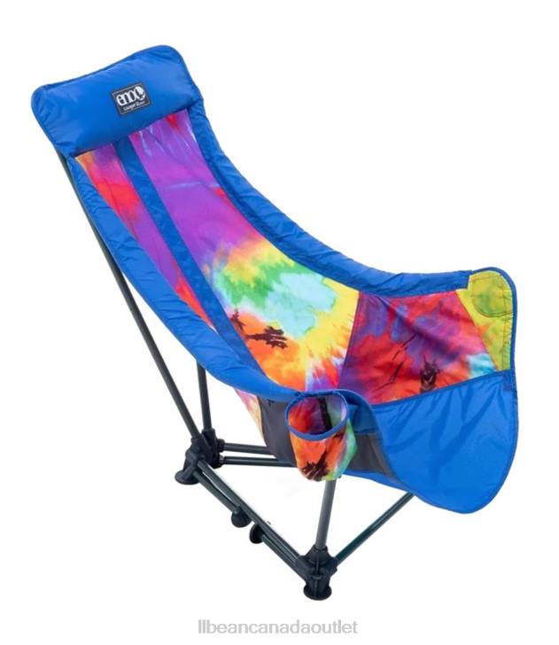 Camping Furniture Tie Dye/Royal H8XZ1649 ENO Lounger DL Chair Print Unisex L.L.Bean