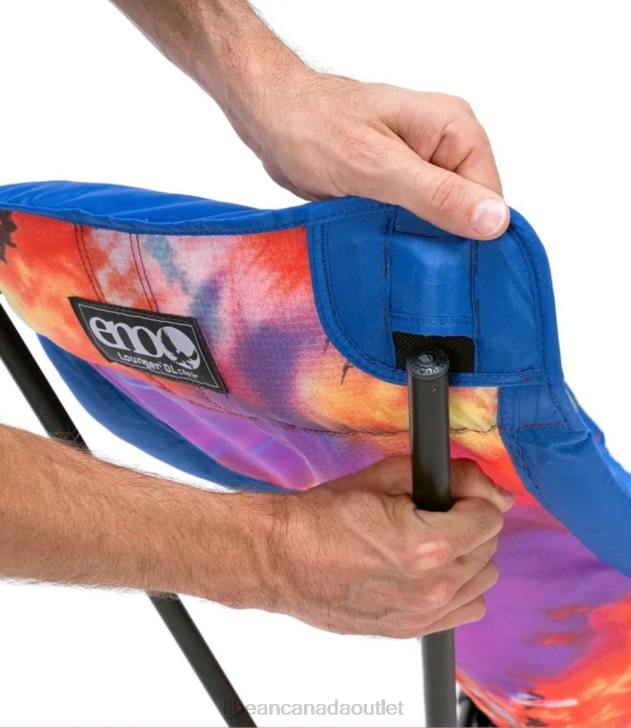Camping Furniture Tie Dye/Royal H8XZ1649 ENO Lounger DL Chair Print Unisex L.L.Bean