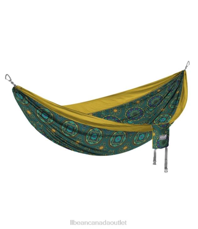 Camping Furniture Mantra/Gold H8XZ1653 ENO DoubleNest Hammock Print Unisex L.L.Bean